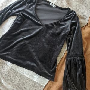Vintage velvet top